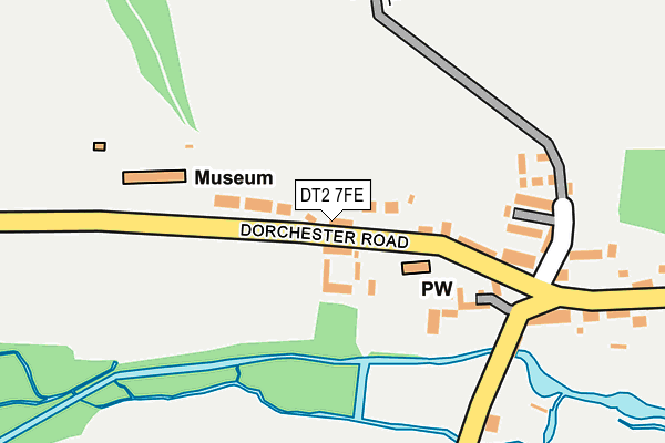 DT2 7FE map - OS OpenMap – Local (Ordnance Survey)