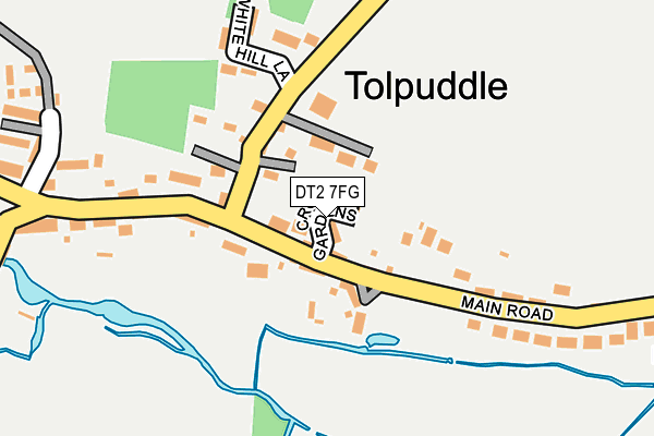 DT2 7FG map - OS OpenMap – Local (Ordnance Survey)