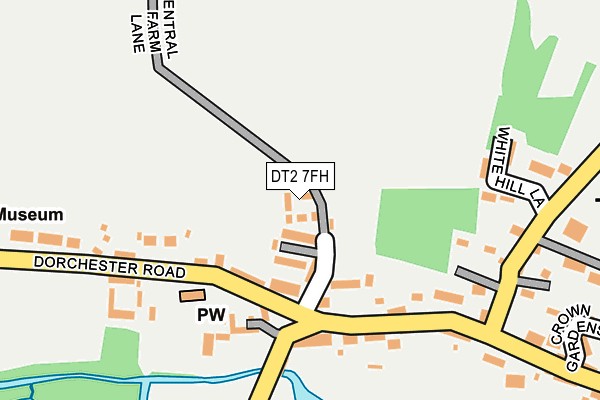 DT2 7FH map - OS OpenMap – Local (Ordnance Survey)