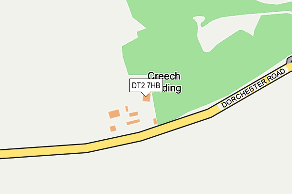 DT2 7HB map - OS OpenMap – Local (Ordnance Survey)