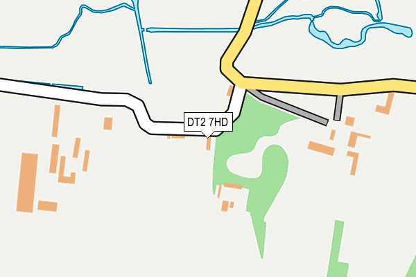 DT2 7HD map - OS OpenMap – Local (Ordnance Survey)
