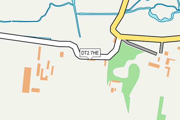 DT2 7HE map - OS OpenMap – Local (Ordnance Survey)