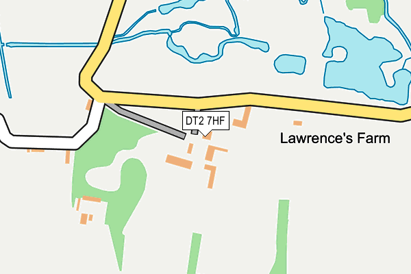 DT2 7HF map - OS OpenMap – Local (Ordnance Survey)