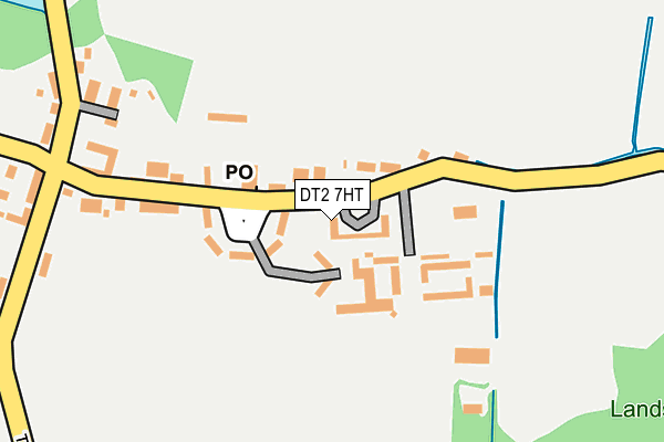 DT2 7HT map - OS OpenMap – Local (Ordnance Survey)