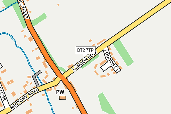 DT2 7TP map - OS OpenMap – Local (Ordnance Survey)