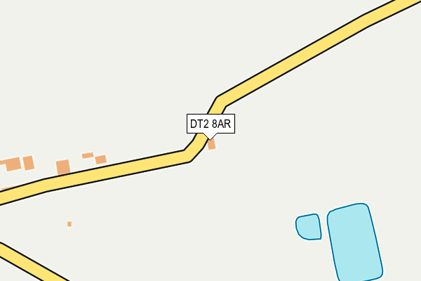DT2 8AR map - OS OpenMap – Local (Ordnance Survey)