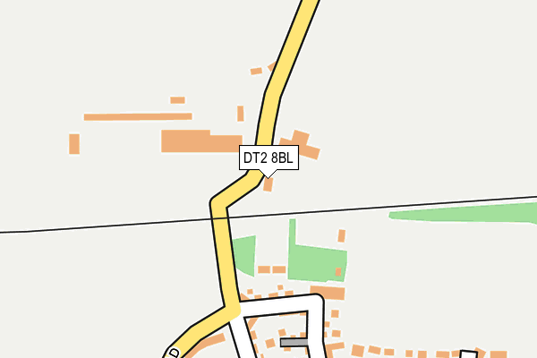 DT2 8BL map - OS OpenMap – Local (Ordnance Survey)