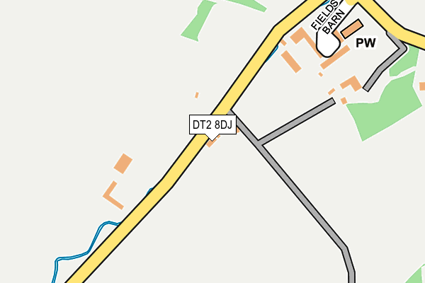 DT2 8DJ map - OS OpenMap – Local (Ordnance Survey)