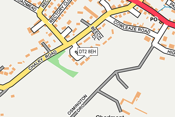 DT2 8EH map - OS OpenMap – Local (Ordnance Survey)