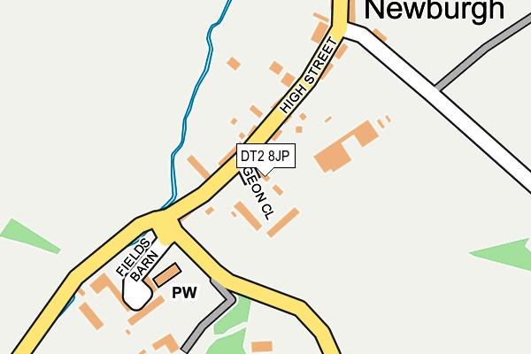 DT2 8JP map - OS OpenMap – Local (Ordnance Survey)