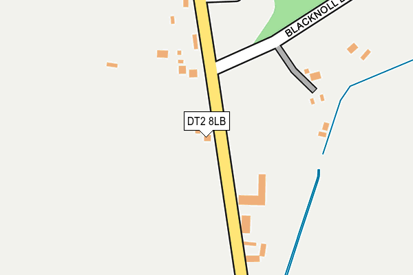DT2 8LB map - OS OpenMap – Local (Ordnance Survey)