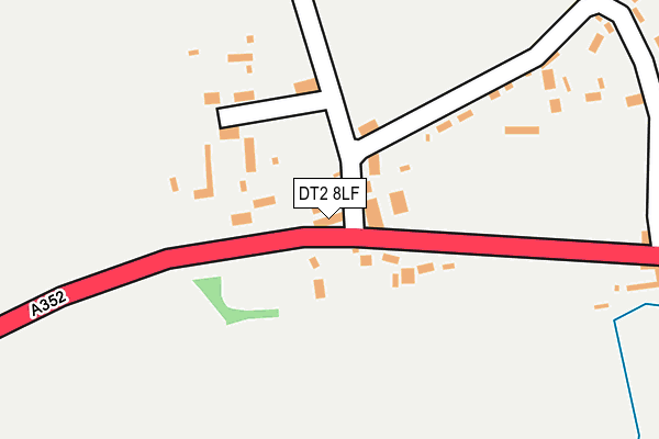 DT2 8LF map - OS OpenMap – Local (Ordnance Survey)