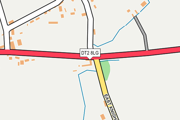 DT2 8LG map - OS OpenMap – Local (Ordnance Survey)