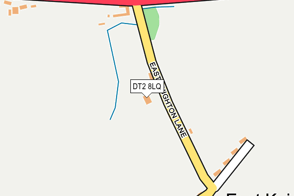 DT2 8LQ map - OS OpenMap – Local (Ordnance Survey)