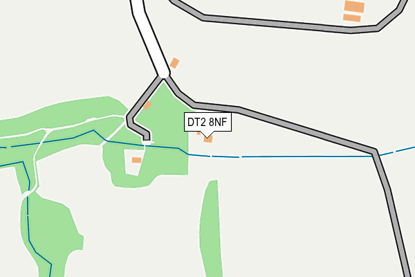 DT2 8NF map - OS OpenMap – Local (Ordnance Survey)