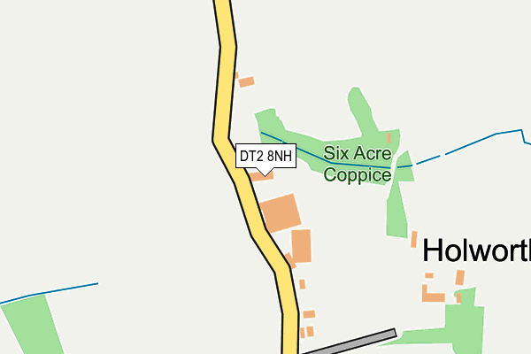 DT2 8NH map - OS OpenMap – Local (Ordnance Survey)