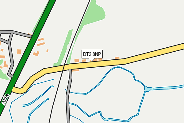 DT2 8NP map - OS OpenMap – Local (Ordnance Survey)