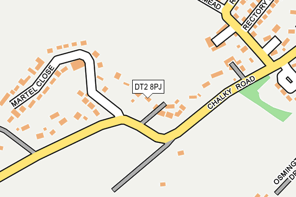 DT2 8PJ map - OS OpenMap – Local (Ordnance Survey)