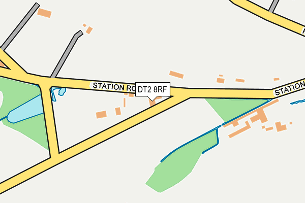 DT2 8RF map - OS OpenMap – Local (Ordnance Survey)