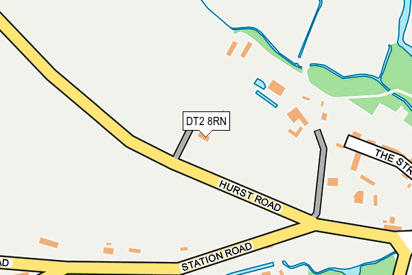 DT2 8RN map - OS OpenMap – Local (Ordnance Survey)