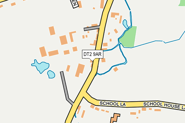 DT2 9AR map - OS OpenMap – Local (Ordnance Survey)