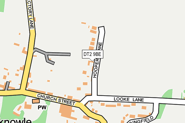 DT2 9BE map - OS OpenMap – Local (Ordnance Survey)