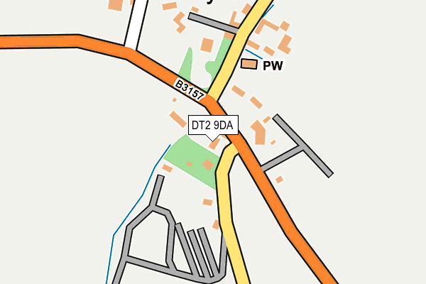 DT2 9DA map - OS OpenMap – Local (Ordnance Survey)