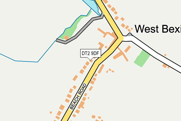 DT2 9DF map - OS OpenMap – Local (Ordnance Survey)