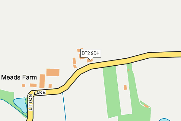 DT2 9DH map - OS OpenMap – Local (Ordnance Survey)