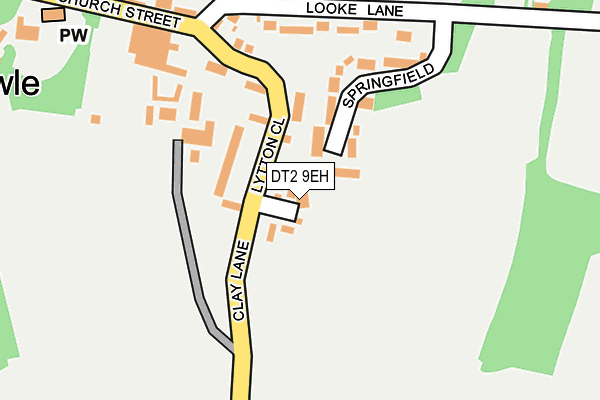 DT2 9EH map - OS OpenMap – Local (Ordnance Survey)