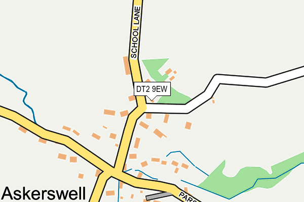 DT2 9EW map - OS OpenMap – Local (Ordnance Survey)