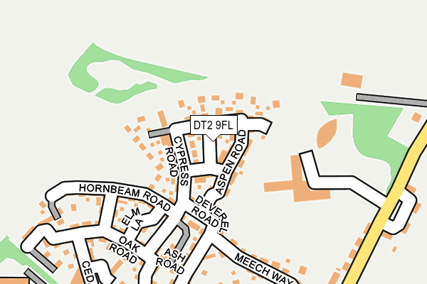 DT2 9FL map - OS OpenMap – Local (Ordnance Survey)