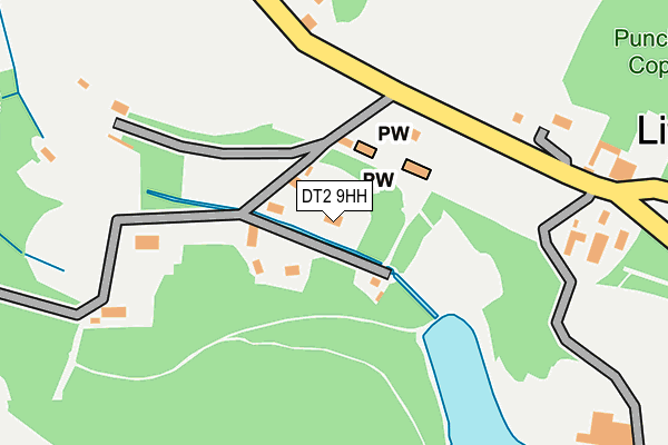 DT2 9HH map - OS OpenMap – Local (Ordnance Survey)