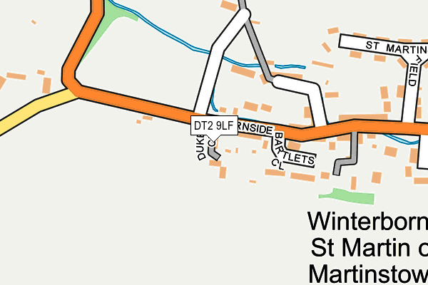 DT2 9LF map - OS OpenMap – Local (Ordnance Survey)