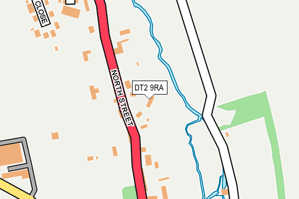 DT2 9RA map - OS OpenMap – Local (Ordnance Survey)