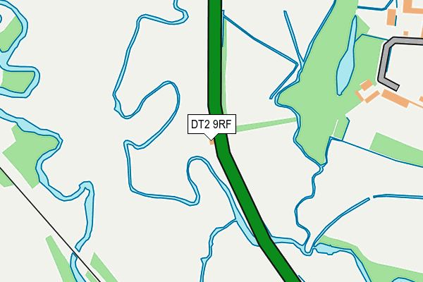 DT2 9RF map - OS OpenMap – Local (Ordnance Survey)