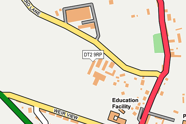DT2 9RP map - OS OpenMap – Local (Ordnance Survey)