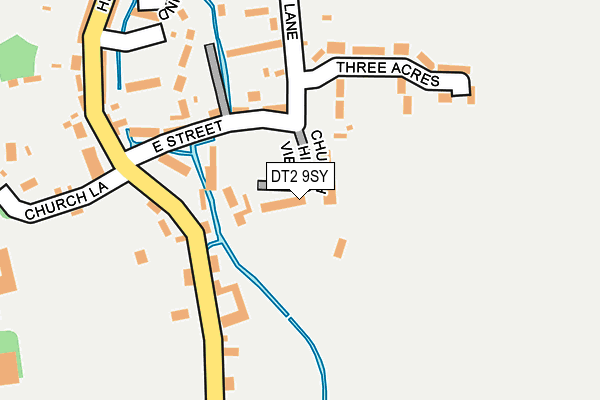 DT2 9SY map - OS OpenMap – Local (Ordnance Survey)