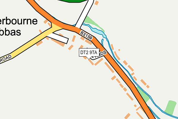 DT2 9TA map - OS OpenMap – Local (Ordnance Survey)