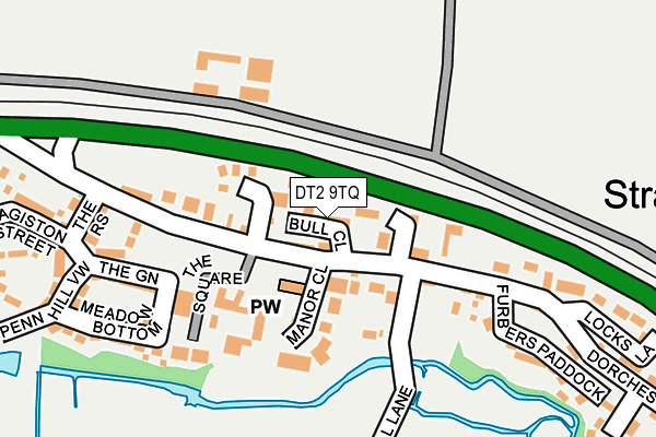 DT2 9TQ map - OS OpenMap – Local (Ordnance Survey)