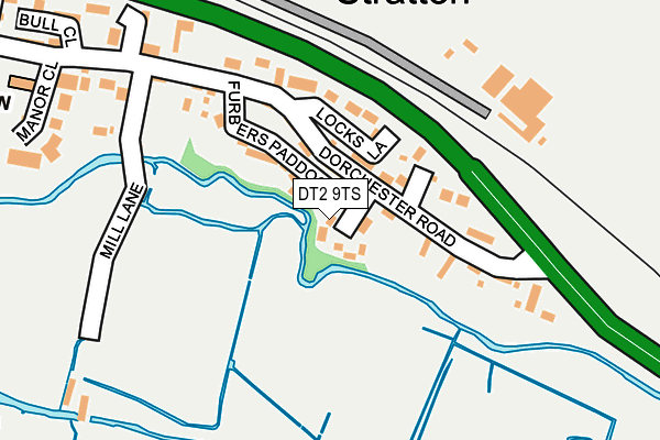 DT2 9TS map - OS OpenMap – Local (Ordnance Survey)
