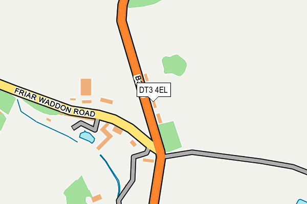 DT3 4EL map - OS OpenMap – Local (Ordnance Survey)