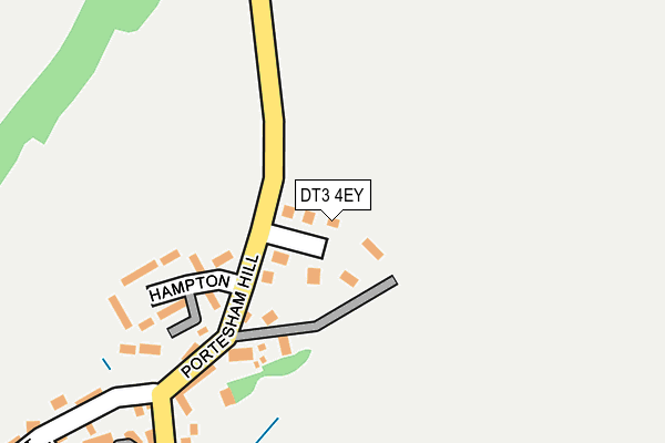 DT3 4EY map - OS OpenMap – Local (Ordnance Survey)