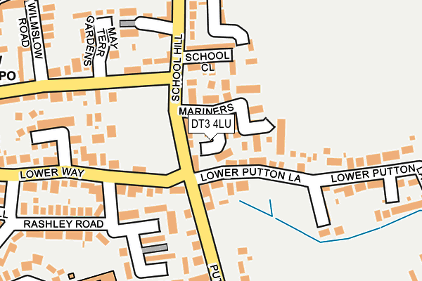DT3 4LU map - OS OpenMap – Local (Ordnance Survey)