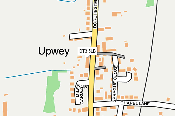 DT3 5LB map - OS OpenMap – Local (Ordnance Survey)