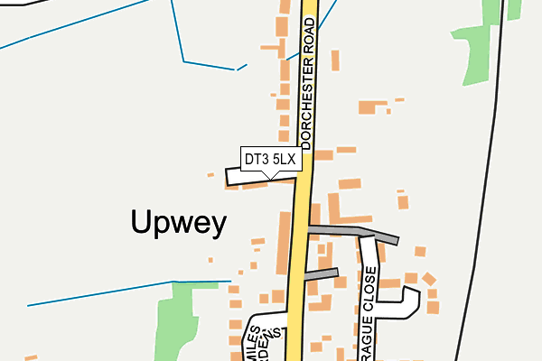 DT3 5LX map - OS OpenMap – Local (Ordnance Survey)