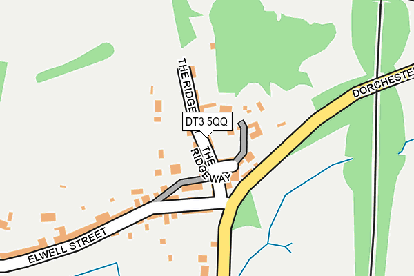 DT3 5QQ map - OS OpenMap – Local (Ordnance Survey)