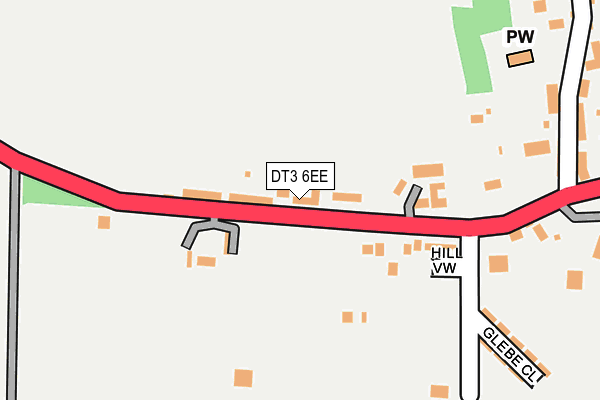 DT3 6EE map - OS OpenMap – Local (Ordnance Survey)