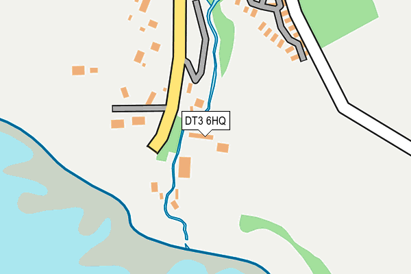 DT3 6HQ map - OS OpenMap – Local (Ordnance Survey)