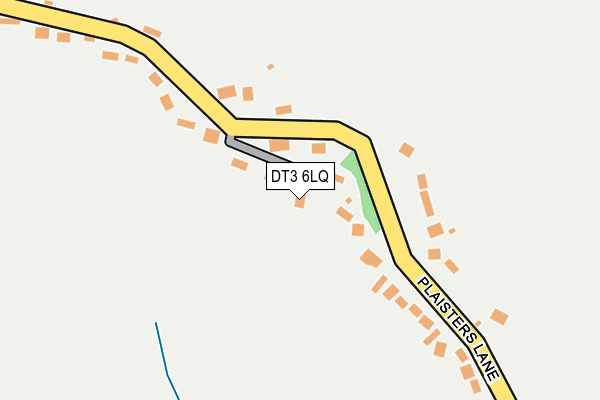 DT3 6LQ map - OS OpenMap – Local (Ordnance Survey)